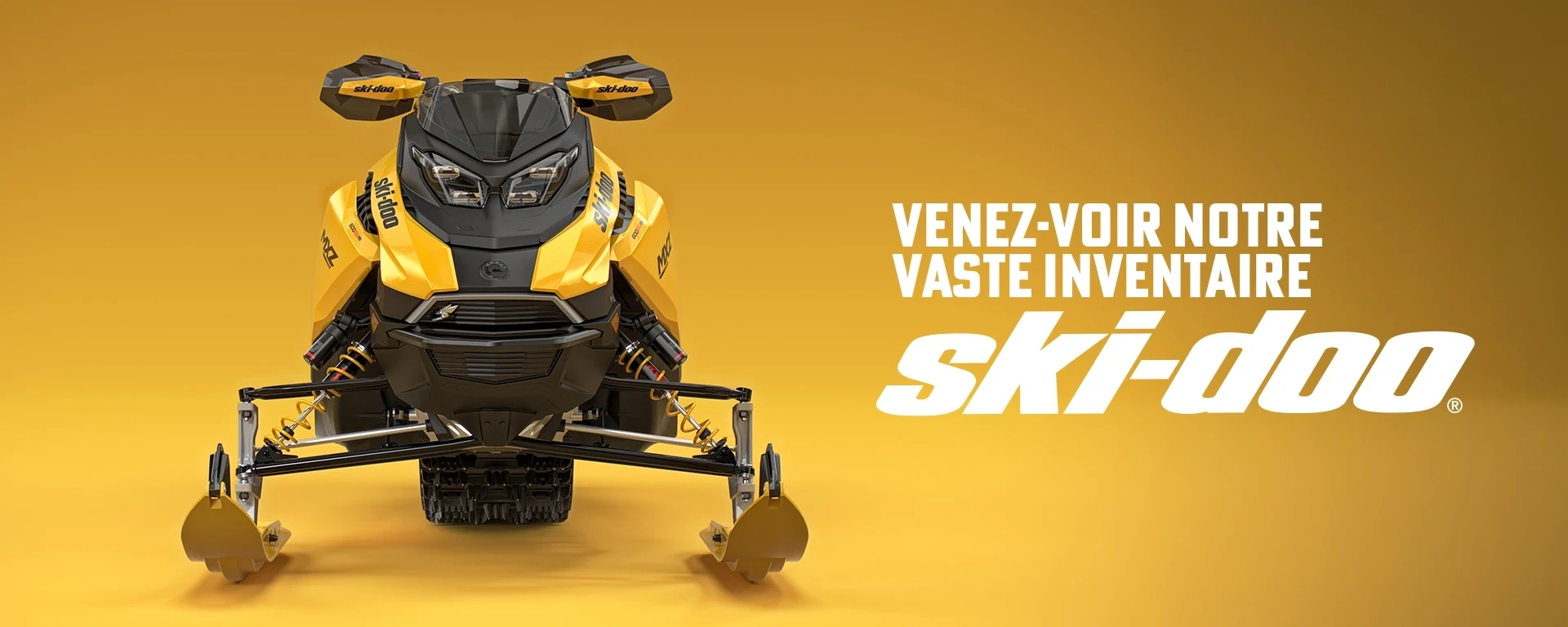 Venez-voir notre vaste inventaire de Ski-Doo! alt