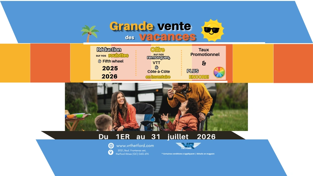 La Grande VENTE des Vacances du 1er au 31 Juillet 2026 alt