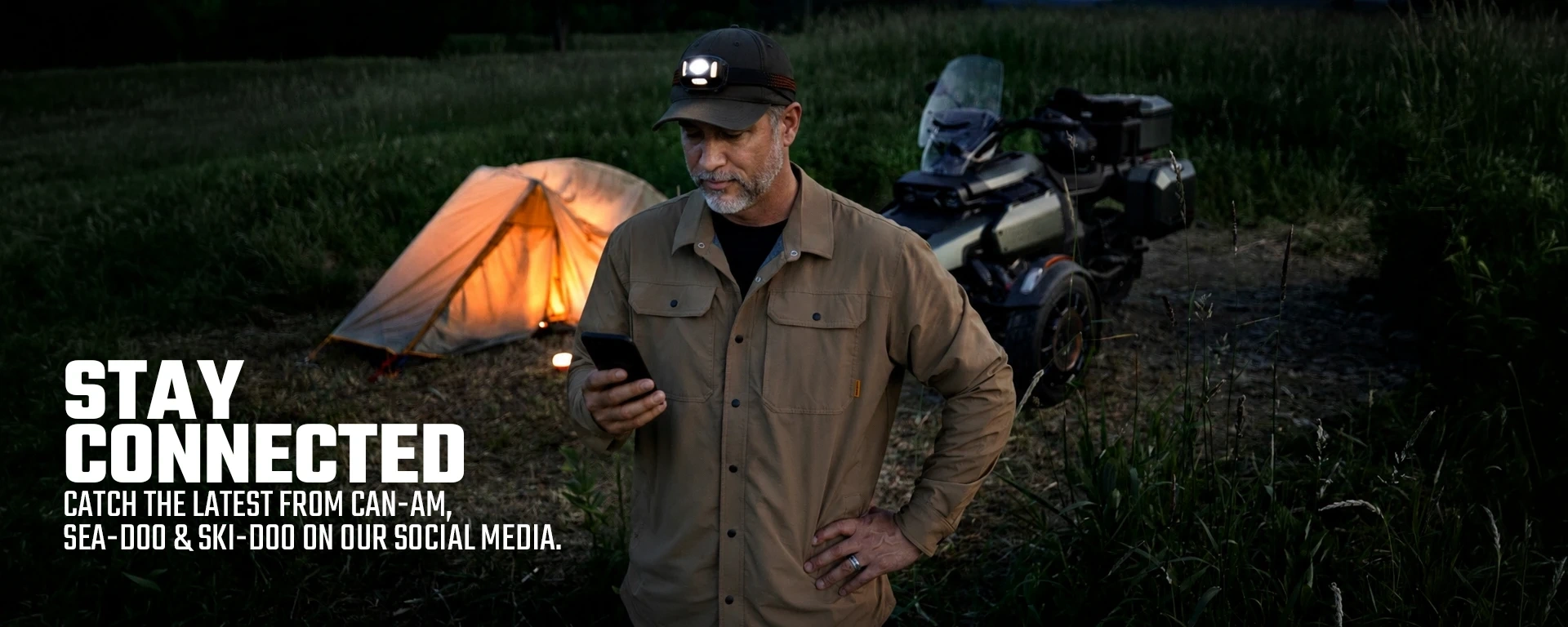 Stay Connected Catch the latest from Can-Am, Sea-Doo & Ski-Doo on our social media. alt