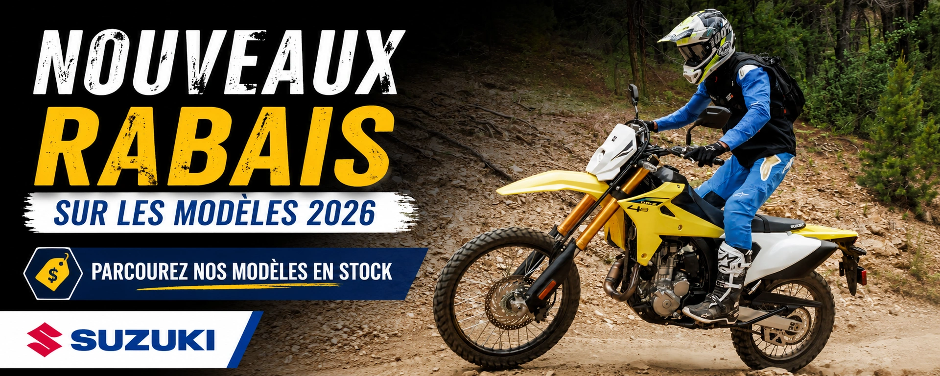Motos Suzuki 2026 en promotion | RM Motosport alt