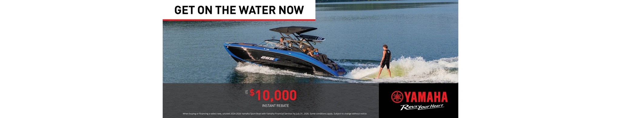 Get on the Water Now Sales Event — Sport Boat (25 ft)