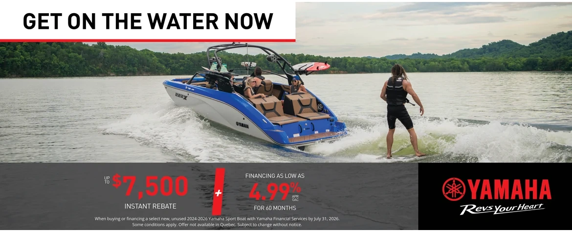 Get on the Water Now Sales Event — Sport Boat (19-22 ft)