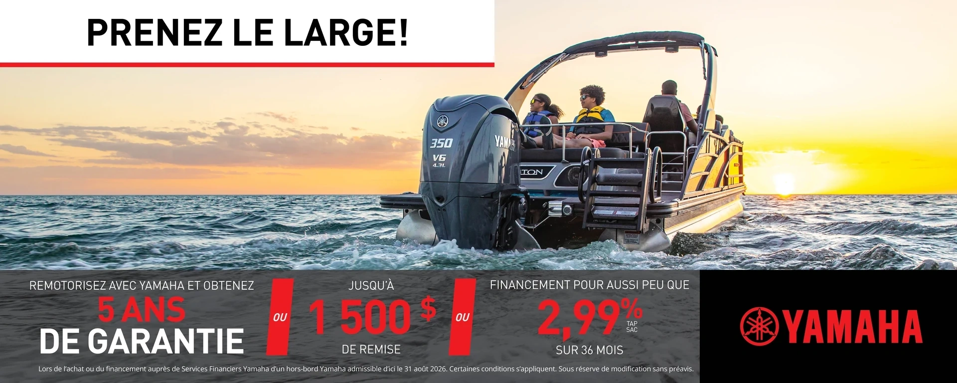 La vente Prenez le large — Moteur hors-bord (Repower) alt