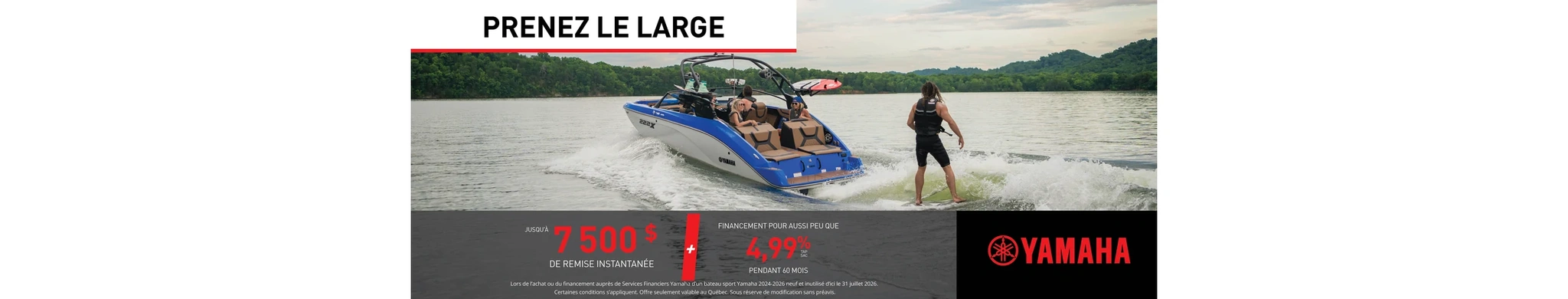 La vente Prenez le large — Bateau sport (19-22 ft)