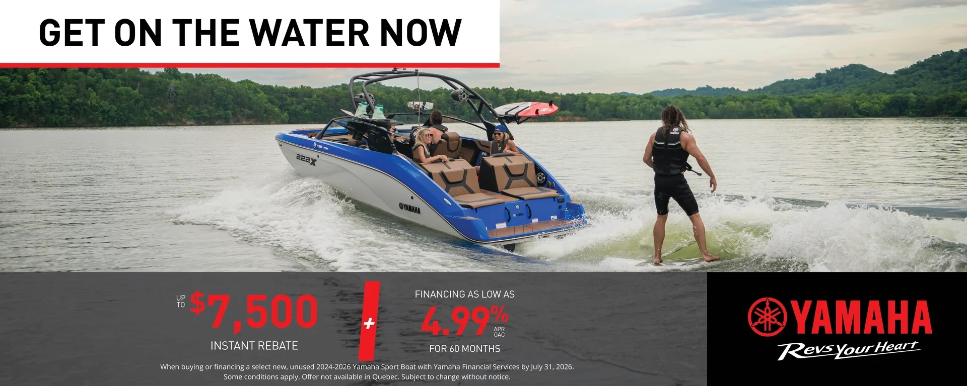 Get on the Water Now Sales Event — Sport Boat (19-22 ft) alt