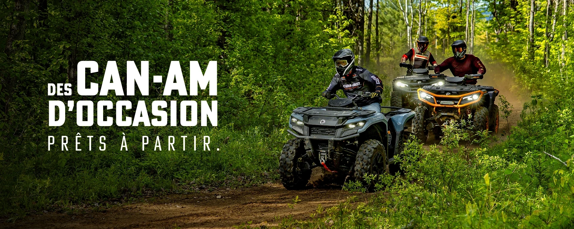 Des Can-Am d’occasion prêts à partir. alt