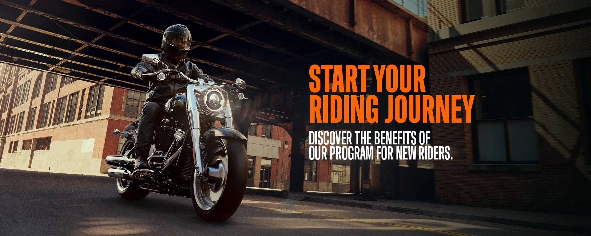 Start Your Riding Journey - Discover the benefits of our program for new riders. alt