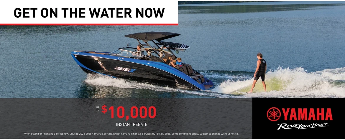 Get on the Water Now Sales Event — Sport Boat (25 ft)