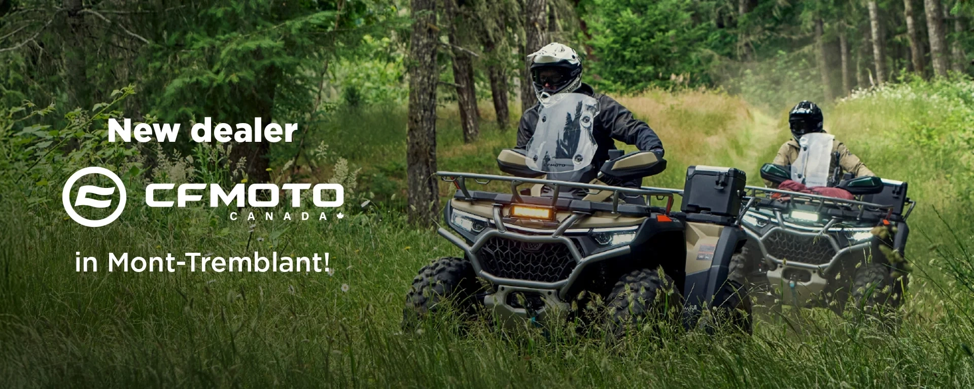 New Dealer CFMOTO In Mont-Tremblant! alt