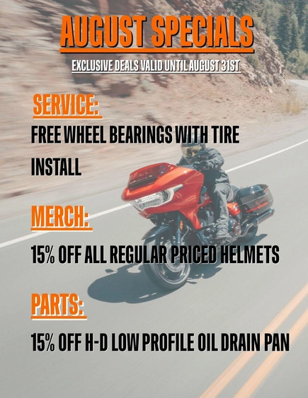 August's Month Long Promotions alt