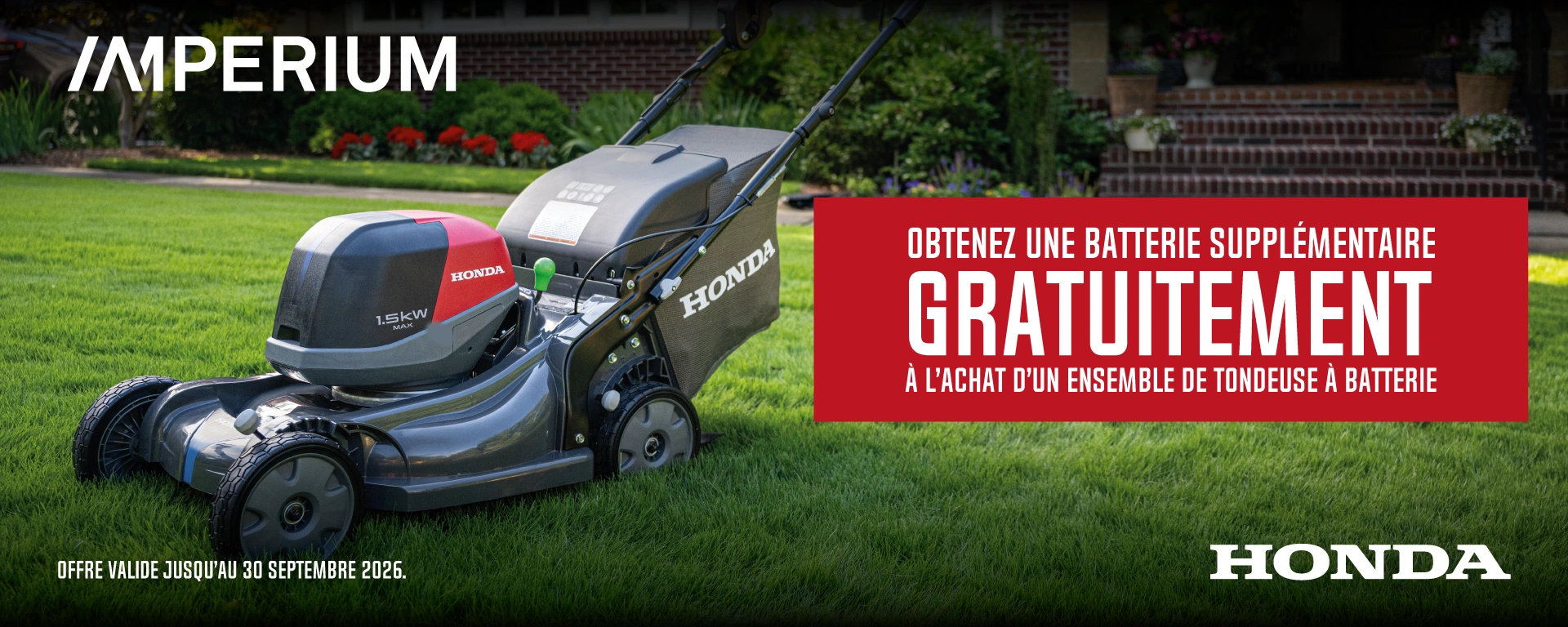 Promo Honda Tondeuses alt