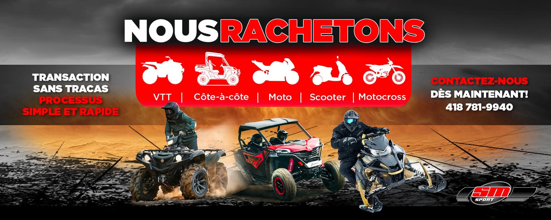 Nous rachetons alt