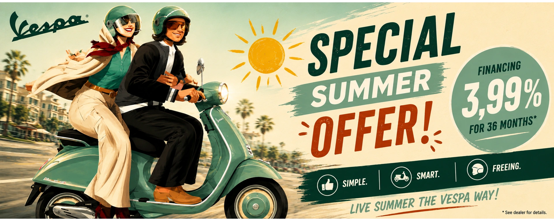 Deal of the Month - Vespa alt
