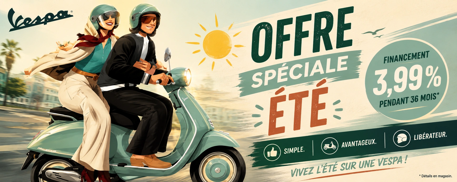 Offre du mois - Vespa alt