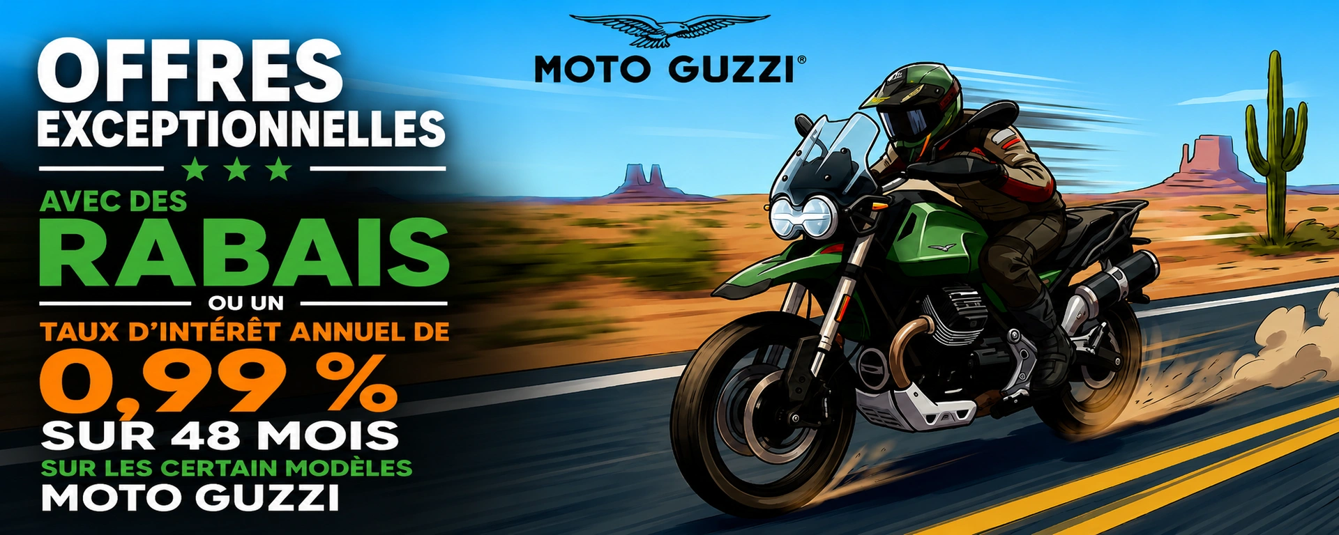 Offre du mois - Moto Guzzi alt