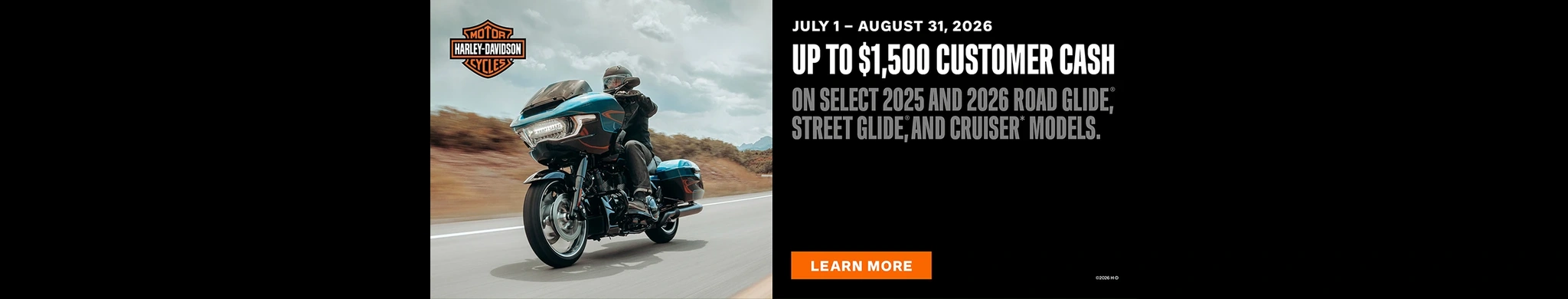 202616 Canada Road Glide Offer