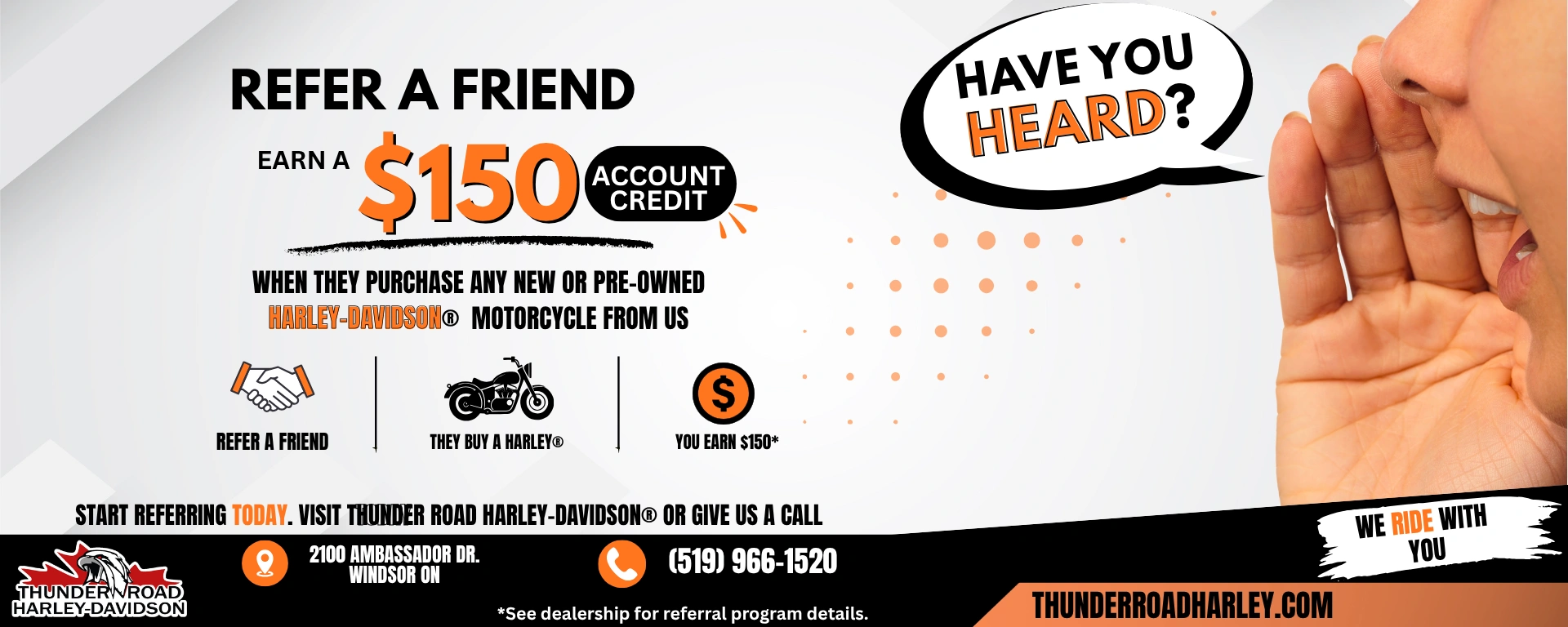 Refer a friend alt