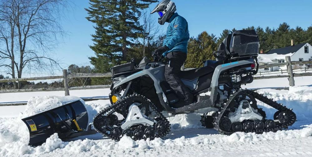 Turn Winter Into Workday With a Can-Am Plow Setup alt