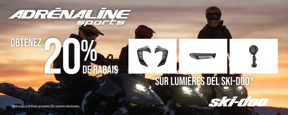 Promo Lumières DEL Ski-Doo alt
