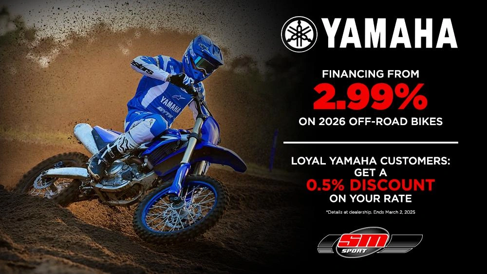 Yamaha Promotions | Off-Road Motorcycles alt