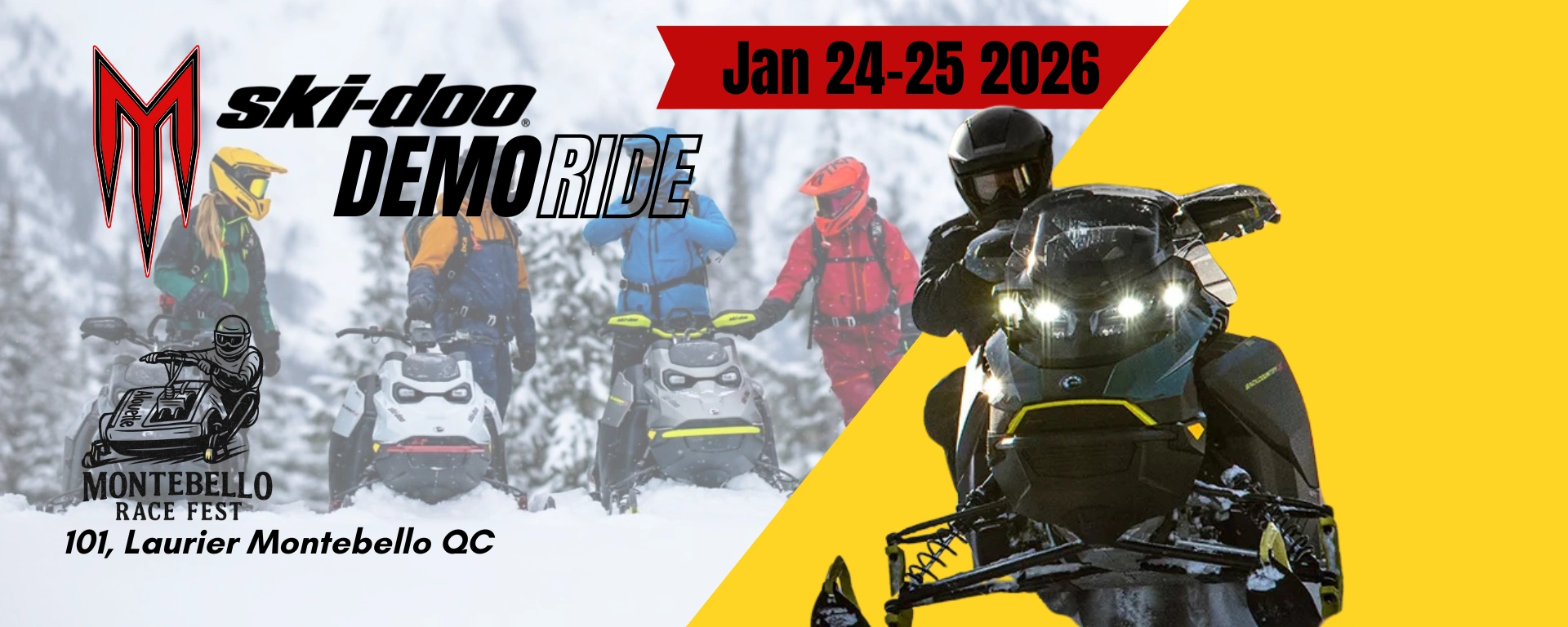 Oh que oui!! Les essais Ski-Doo sont de retour chez Maximum Powersports! alt