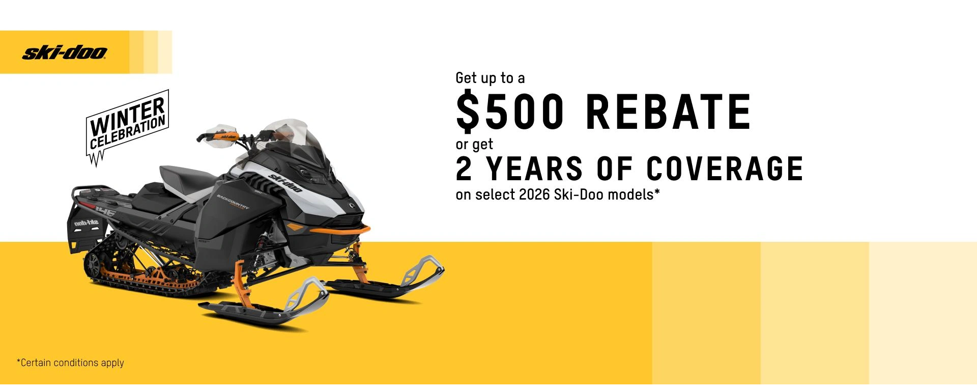 Ski-Doo Rebate alt