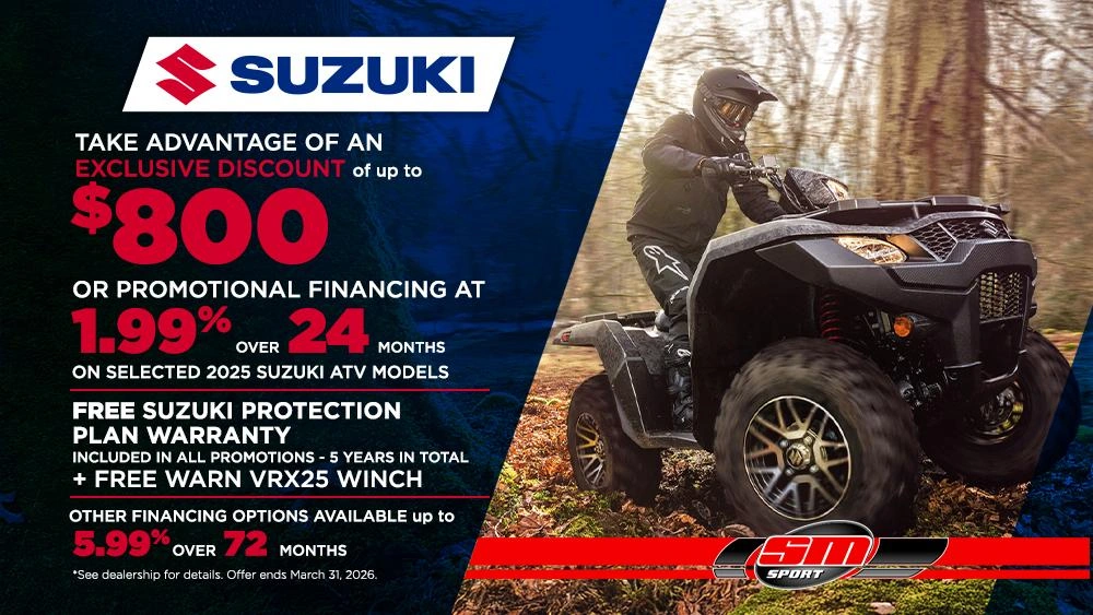Suzuki Promotions | ATV’s alt