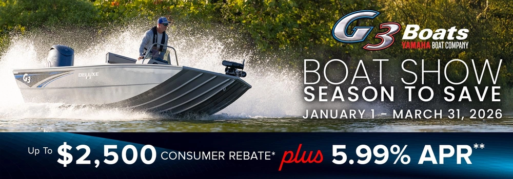 G3 Boat Show Season to Save alt