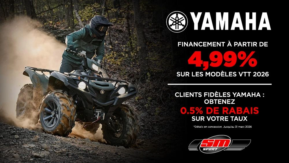 Promotions Yamaha | VTT alt