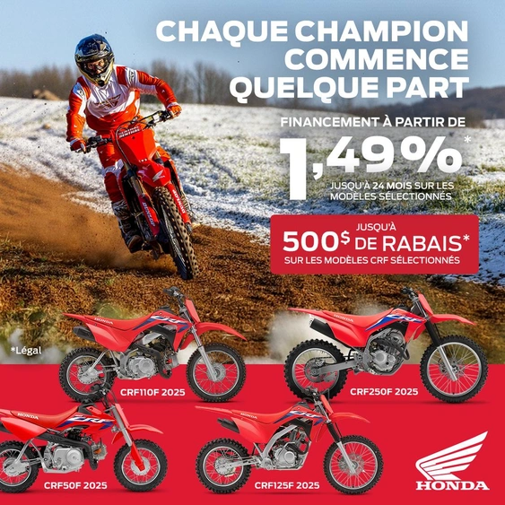 Motocross Honda 2025 - 2026 alt