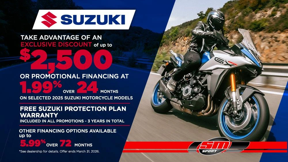 Suzuki Promotions | Motorcycles alt