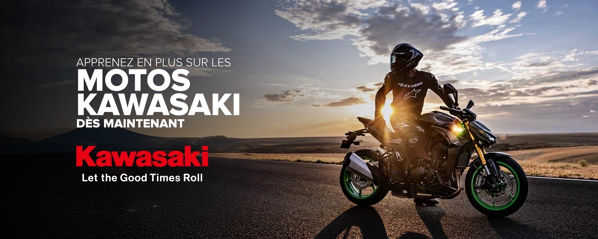 Apprenez en plus sur les MOTOS KAWASAKI dès maintenant alt