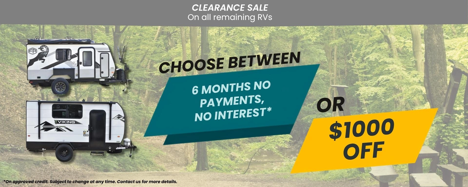 RV Clearance Sale alt