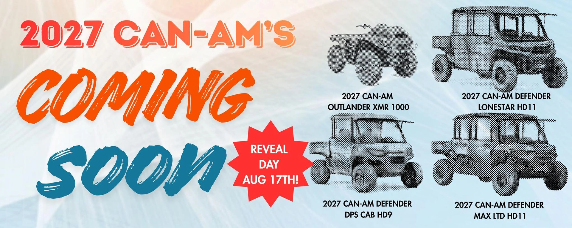 2027 Can-AM's Coming Soon - Reveal Date Aug 17th alt