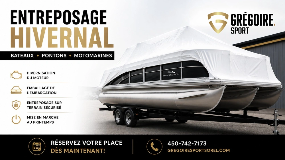 Entreposage de bateaux, pontons et motomarines à Sorel-Tracy alt