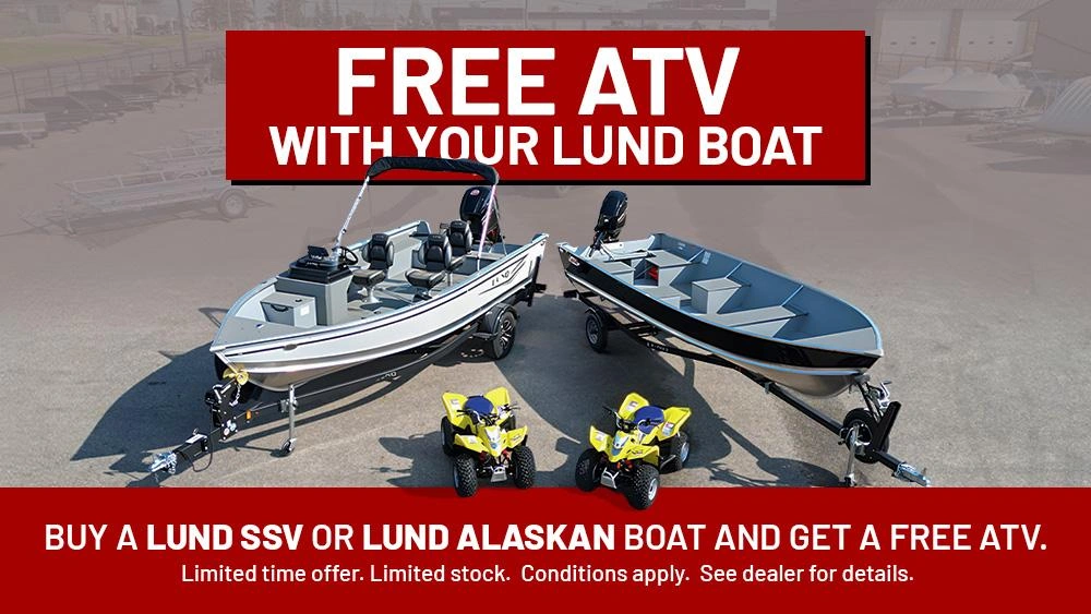 Free ATV With Your Lund Boat alt