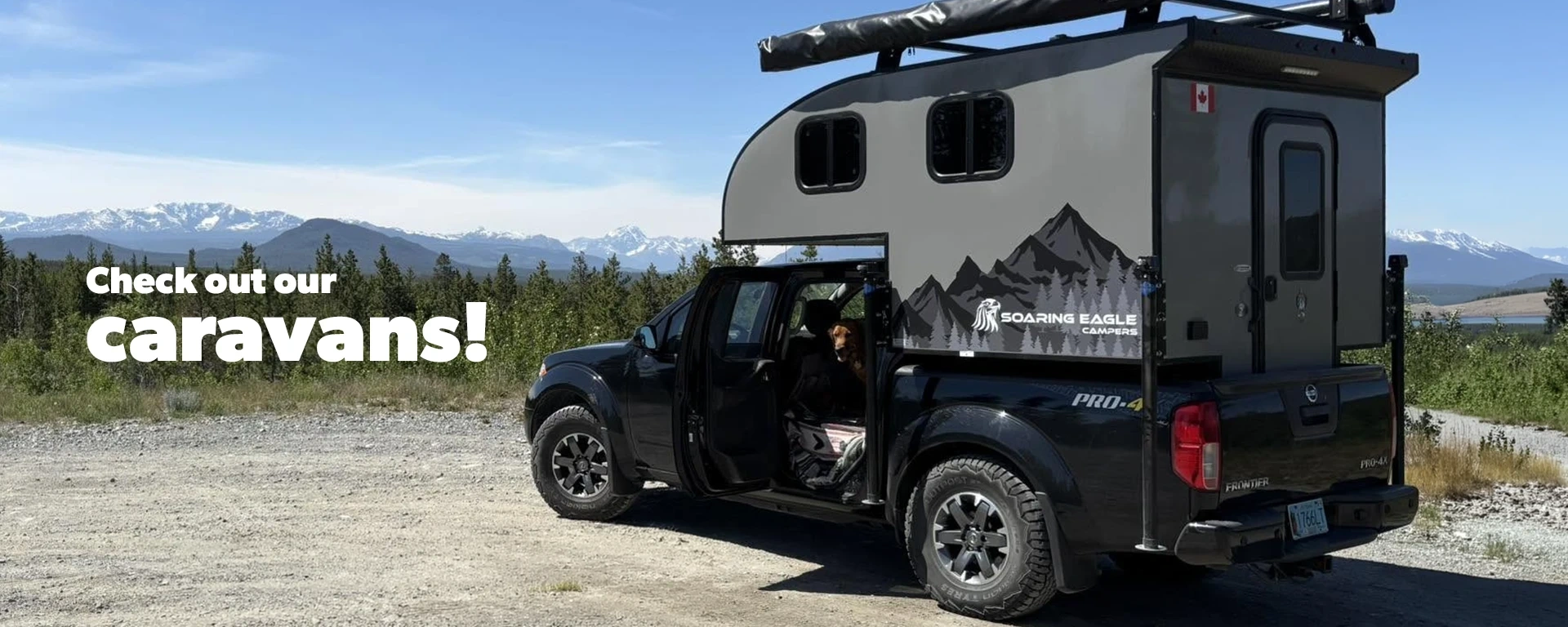 Check out our caravans! alt