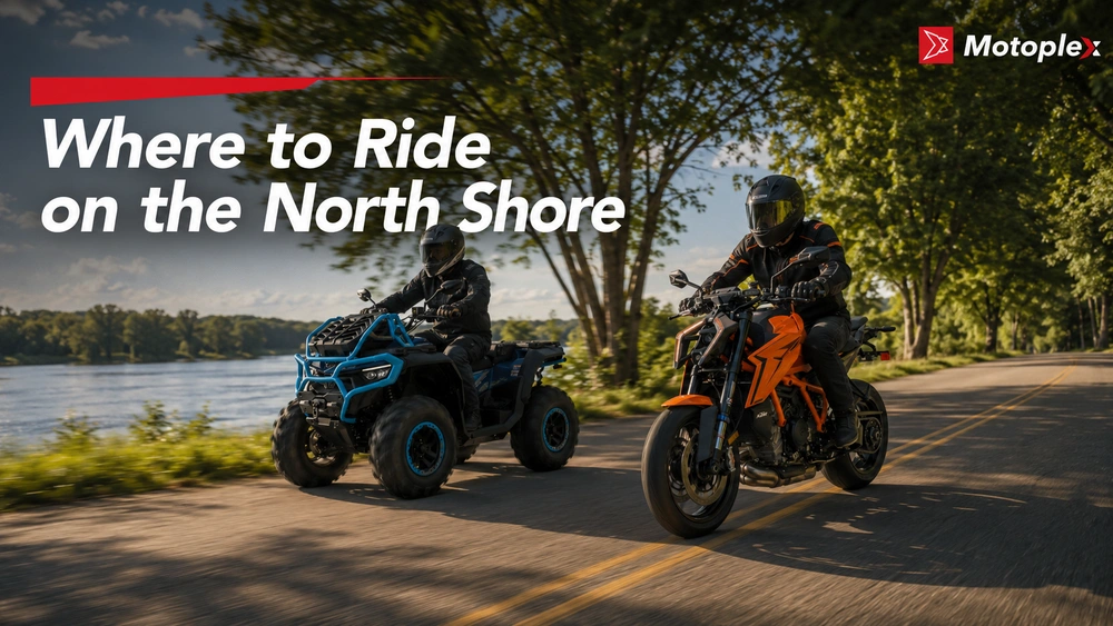 Where to Ride in the Laurentians by Motorcycle, ATV or Watercraft alt