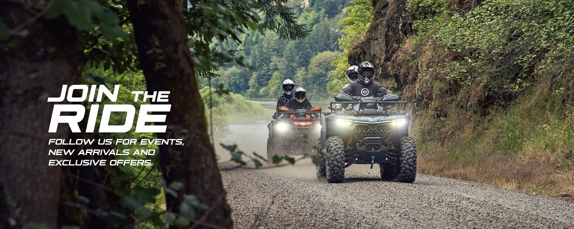 Join the Ride - Follow us for events, new arrivals and exclusive offers alt