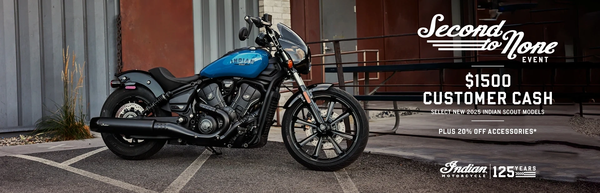 Get up to $1500 Customer Cash & 1.99% for 36 months on select 2025 Scout Models alt