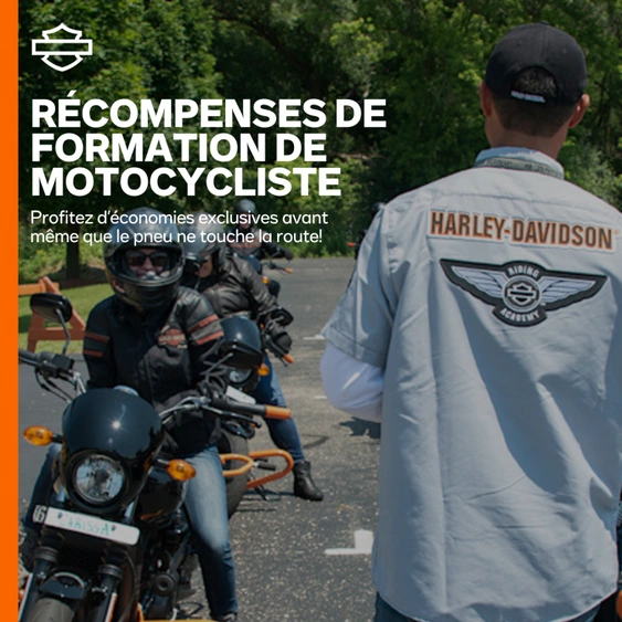 Récompenses de formation de motocycliste alt