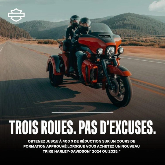 Trois roues. Pas d'excuses. alt