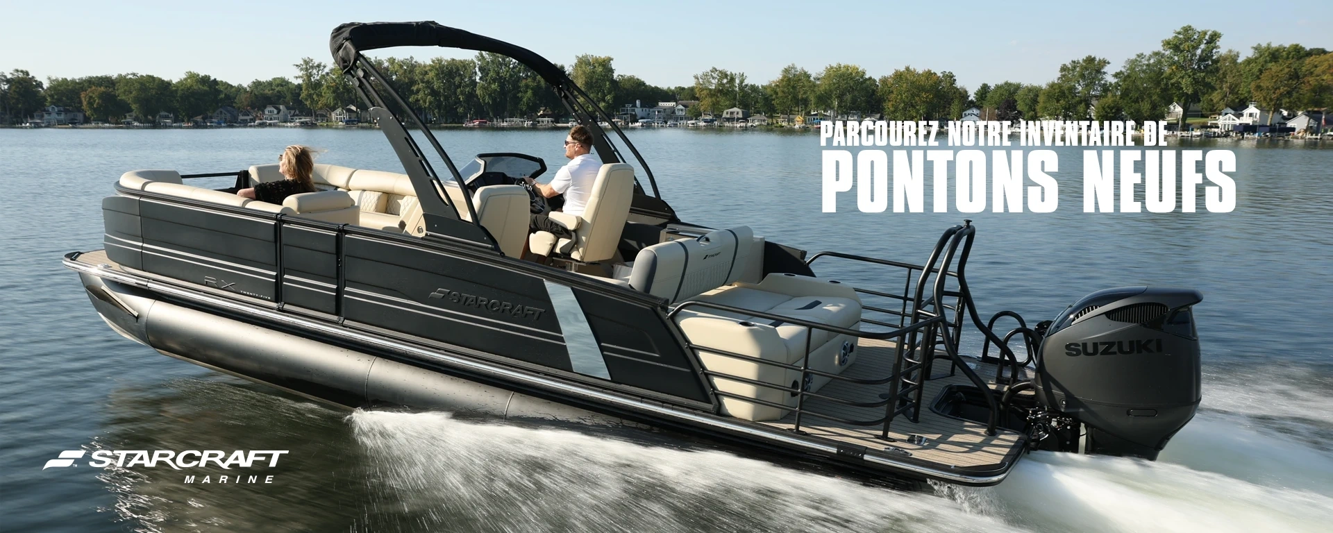 Parcourez notre inventaire de pontons neufs alt
