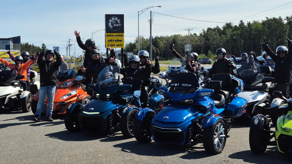 Tournée Gourmande en Can-Am 3 roues alt