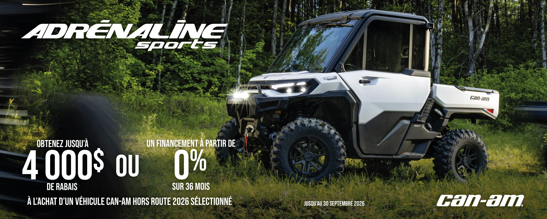 Promo Can-Am hors route alt