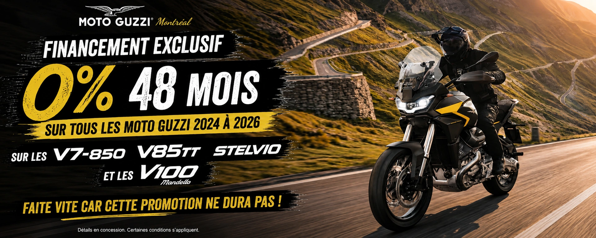 Offre du mois - Moto Guzzi alt