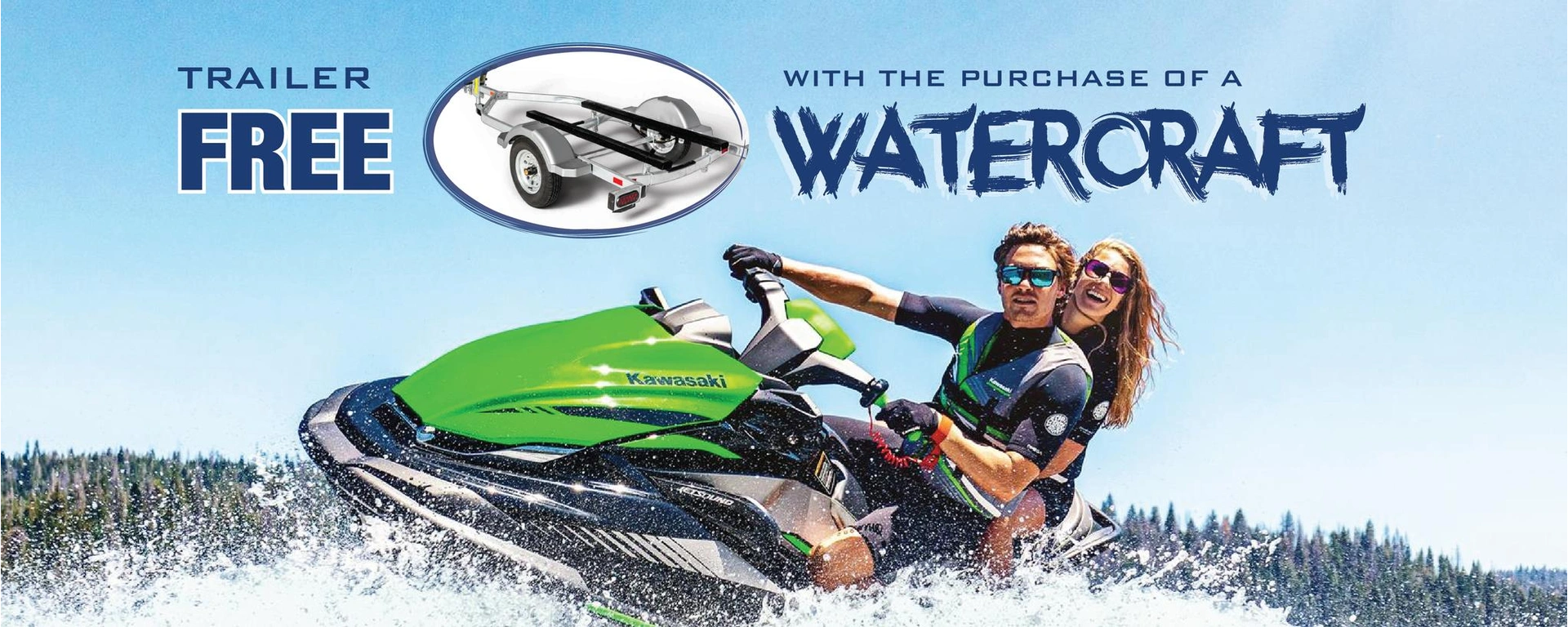 Free remorque with watercraft alt