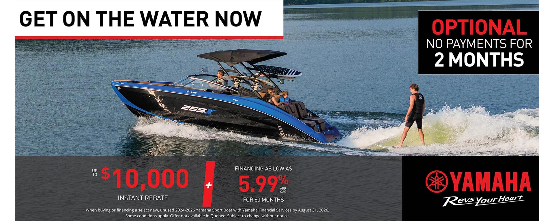 Get on the Water Now alt