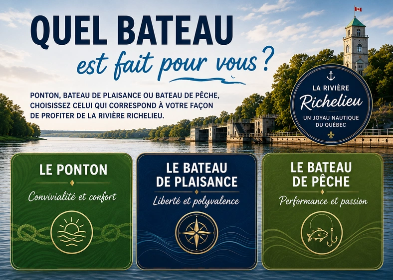 Ponton, bateau de plaisance ou bateau de pêche : lequel choisir ? alt