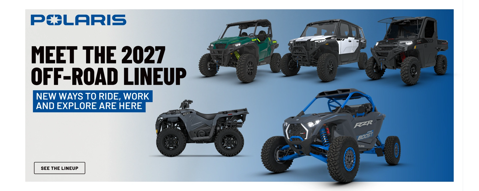 Explore The New 2027 Polaris Lineup alt